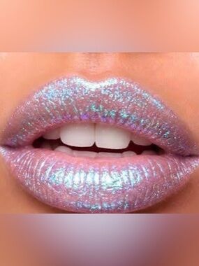 NYX Iridescent Pink with Blue Shimmer Lip Gloss